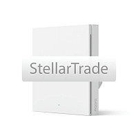 Настенный выключатель одноклавишный Aqara Smart Wall Switch H1 (With Neutral, Single Rocker) WS-EUK03