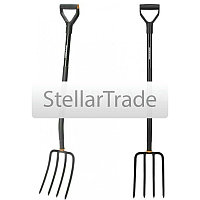 Вилы большие черные Ergo FISKARS 1004814