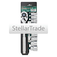 Набор головок с трещоткой и удлинителем ROCKFORCE RF-012-5 MSA