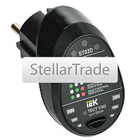 Тестер розеток IEK ARMA2L 5 ST02D A2L5-ST14-02