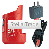 Дорожное зарядное устройство Milwaukee M12 TC 4932459450