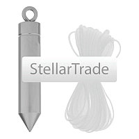 Отвес цилиндрический, 100г MATRIX 84836