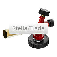 Профессиональная горелка на газовый баллон, пьезоподжиг, металл. корпус MATRIX 91426