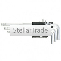 Набор ключей имбусовых HEX, MATRIX 11233