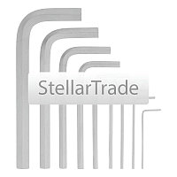 Набор ключей имбусовых HEX, MATRIX 12303