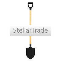 Лопата штыковая Сибртех 205х284х1340 мм 614575