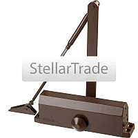 STAYER MAXComfort, до 100 кг, коричневый серебро, дверной доводчик (37917-100)