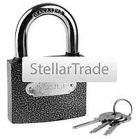 ЗУБР 75 мм, металлический корпус, навесной замок (3712-75)