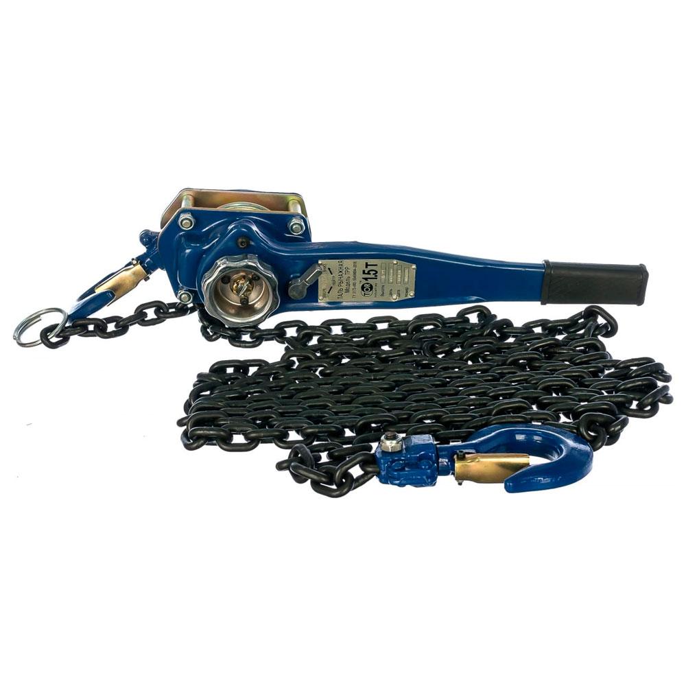 Таль ручная TOR рычажная ТРР-ТРШСР 1,5ТХ6М 102156, фото 1