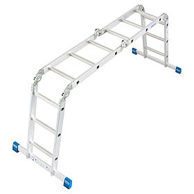 Лестница шарнирная универсальная KRAUSE "STABILO Professional" 4х3 123510