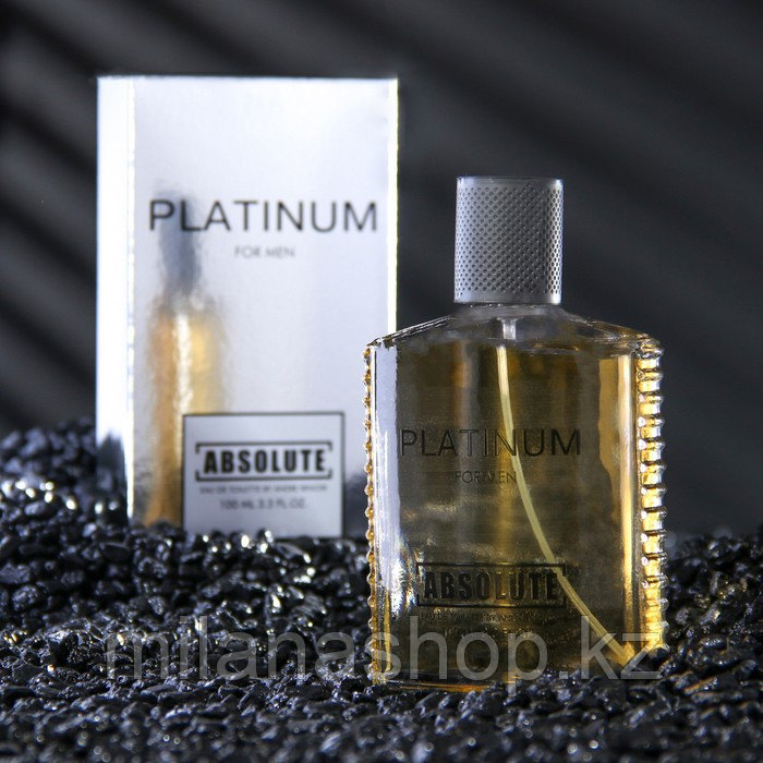 Туалетная вода мужская Absolute Platinum, 100 мл (по мотивам Egoiste Platinum (Chanel), фото 1