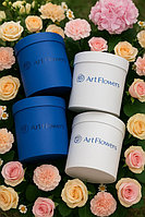 Круглые коробки для цветов