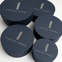 Круглые коробки таблетки