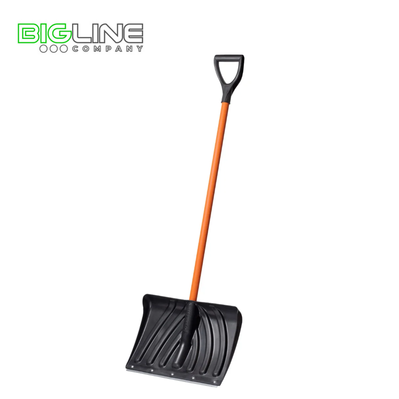 Лопата снеговая пластиковая КРЕПЫШ Цикл Стандарт (с оцинк.планкой)(10)