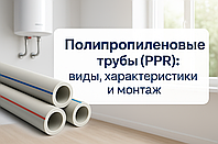 Полипропиленовые трубы (PPR): виды, характеристики, монтаж и применение