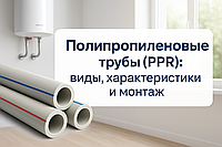 Полипропиленовые трубы (PPR): виды, характеристики, монтаж и применение