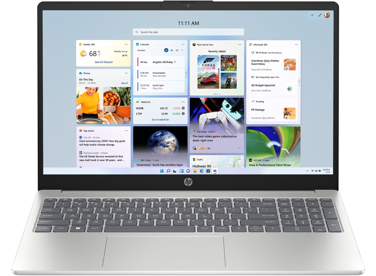 Ноутбук HP 15-fc0146ci 15.6" Ryzen 5 5625U/16Gb/512Gb SSD/Win11Home (BL2B9EA), фото 1