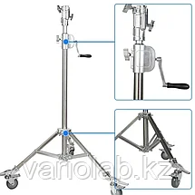 Стойка журавль (кран) PDL MF6086 с лебедкой и механизмом наклона, фото 5