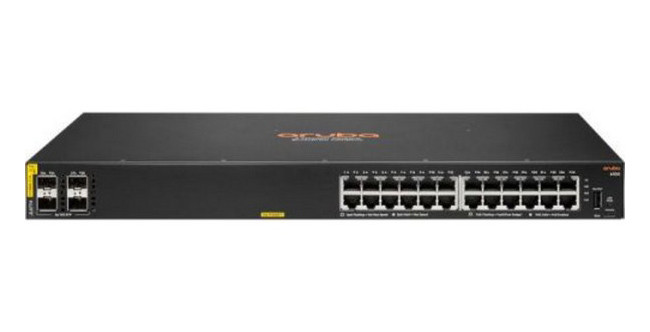 Коммутатор HP Enterprise/Aruba 6100 24G Class4 PoE 4SFP+ 370W