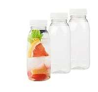 Бутылка пластиковая с крышкой 0,25л d-38мм (150 шт.)