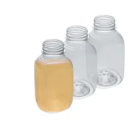 Бутылка пластиковая 0,3л d-38мм квадратная (250 шт.)