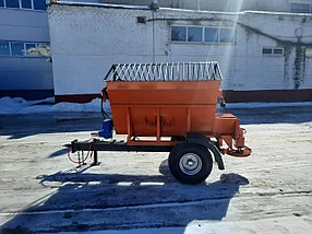 ПЕСКОРАЗБРАСЫВАТЕЛЬ ПОЛУПРИЦЕПНОЙ ПРР – 1,0 ШНЕКОВЫЙ РАБОТАЕТ ОТ ВОМ ТРАКТОРА, фото 4