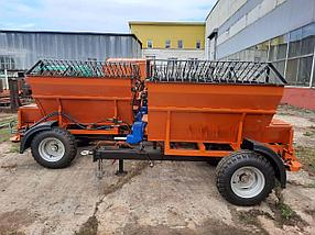ПЕСКОРАЗБРАСЫВАТЕЛЬ ПОЛУПРИЦЕПНОЙ ПРР – 1,0 ШНЕКОВЫЙ РАБОТАЕТ ОТ ВОМ ТРАКТОРА, фото 5