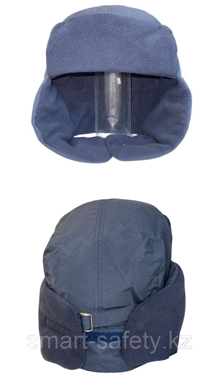 Шапка-ушанка МЧС синяя, фото 1