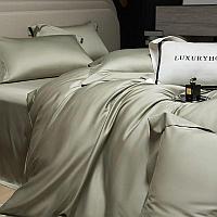 Комплекты двуспального однотонного постельного белья из сатин люкса.