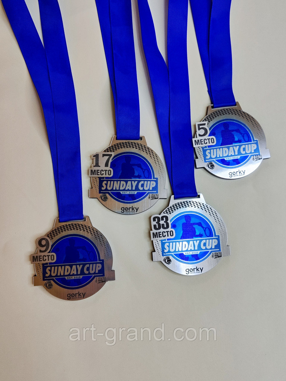 Спортивные медали из ромарка на заказ, фото 1