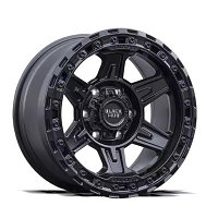 Диск колесный литой 17x8.5 / 6-139.7 / ET 12 - BLACK MUD