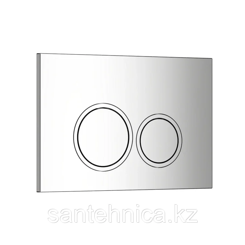 Кнопка смыва WAVE W3 универсальная ХРОМ АБС круглая