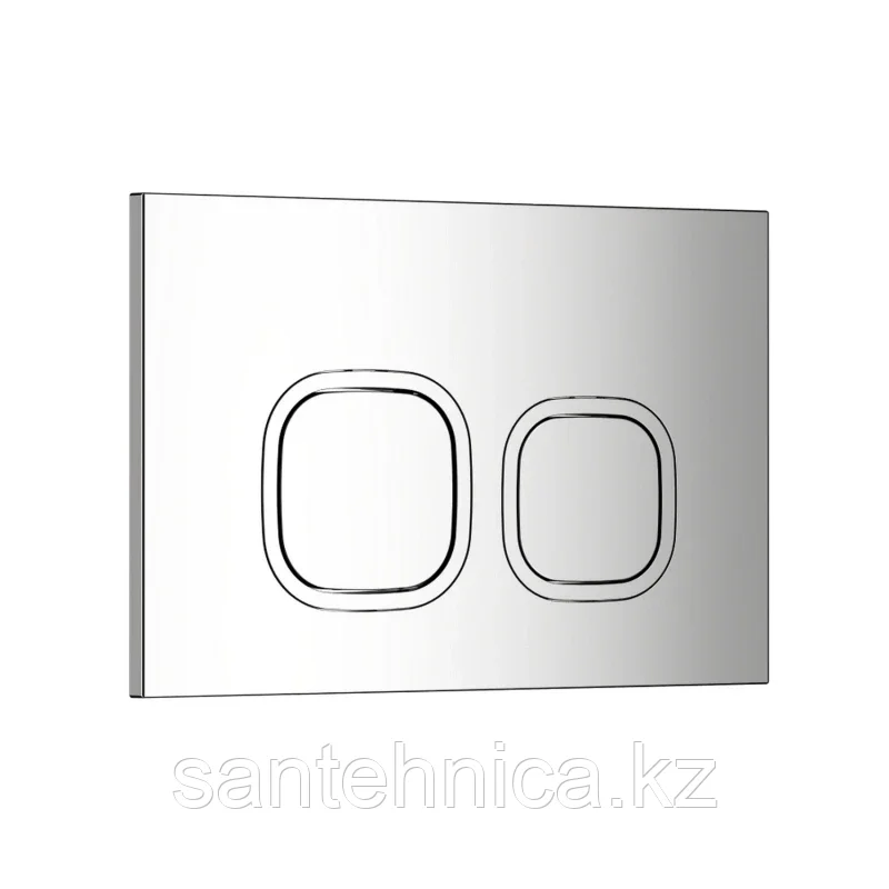 Кнопка смыва WAVE А3 универсальная ХРОМ АБС квадратная