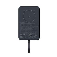 Портативный внешний аккумулятор Xiaomi 33W Magnetic Power Bank 10000mAh (Integrated Cable) Gray 2-030091