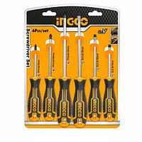 INGCO Набор отверток 6 шт INDUSTRIAL