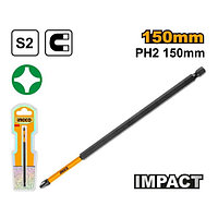 INGCO Бита ударная SUPER INDUSTRIAL IMPACT РН2х150мм 1 шт