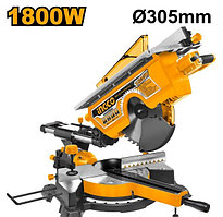 INGCO Пила торцовочная универсальная INDUSTRIAL 1800Вт 305х30 мм