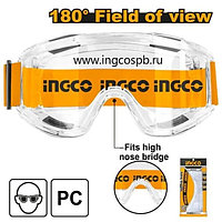 INGCO Очки защитные закрытого типа 170х90 мм