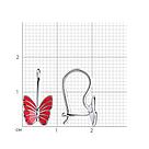 Серьги из серебра с эмалью SOKOLOV 94021640 серебро с родием, с французким замком, фото 4