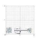 Серьги-пусеты из серебра с фианитами SOKOLOV 94021746 серебро с родием,, фото 6