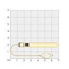 Позолоченный зажим для галстука с полосками фианитов и эмалью SOKOLOV 93090004 серебро с позолотой, фото 3