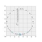 Браслет из серебра с топазами и фианитами SOKOLOV 92050097 серебро с родием, фото 6
