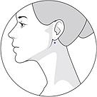 Серьги из серебра с сиреневыми фианитами SOKOLOV 94020584 серебро с родием, с французким замком, фото 4