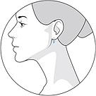 Серьги из серебра с голубыми фианитами  94020586  вставка  , с французким замком, фото 3