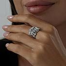 Кольцо из чернёного серебра SOKOLOV 95010083 черненное серебро, фото 3