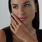 Кольцо из серебра с раухтопазом SOKOLOV 92011256 серебро с родием, фото 5