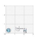 Серьги-пусеты из серебра с топазами SOKOLOV 92021081 серебро с родием, продевки, фото 6