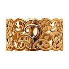 Кольцо из золочёного серебра SOKOLOV 93010738 серебро с позолотой, фото 3