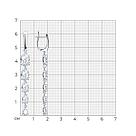 Серьги из серебра с фианитами SOKOLOV 94022079 серебро с родием, с английским замком, фото 5