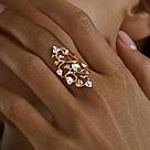 Позолоченное кольцо из серебра SOKOLOV 93010594 серебро с позолотой, фото 5